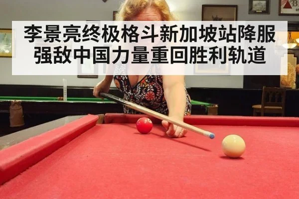 李景亮终极格斗新加坡站降服强敌中国力量重回胜利轨道